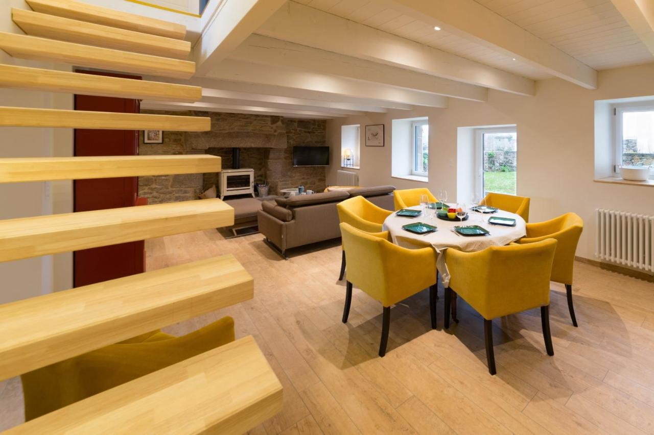 Gwel Ar Mor - Jolie Maison De Charme Renovee Proche Du Port Lanildut Buitenkant foto