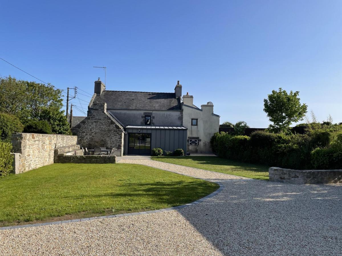 Gwel Ar Mor - Jolie Maison De Charme Renovee Proche Du Port Lanildut Buitenkant foto